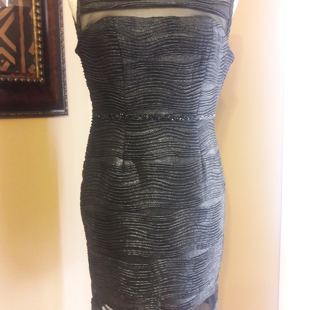 Evening black dress